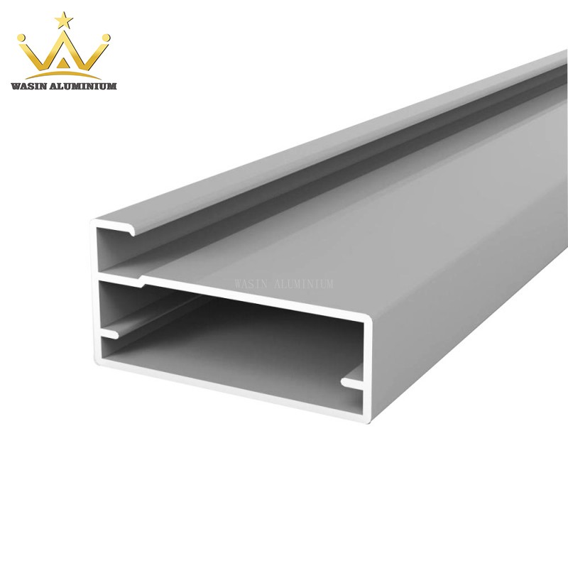 Silver Anodized Cabinet Aluminium Profile Factory