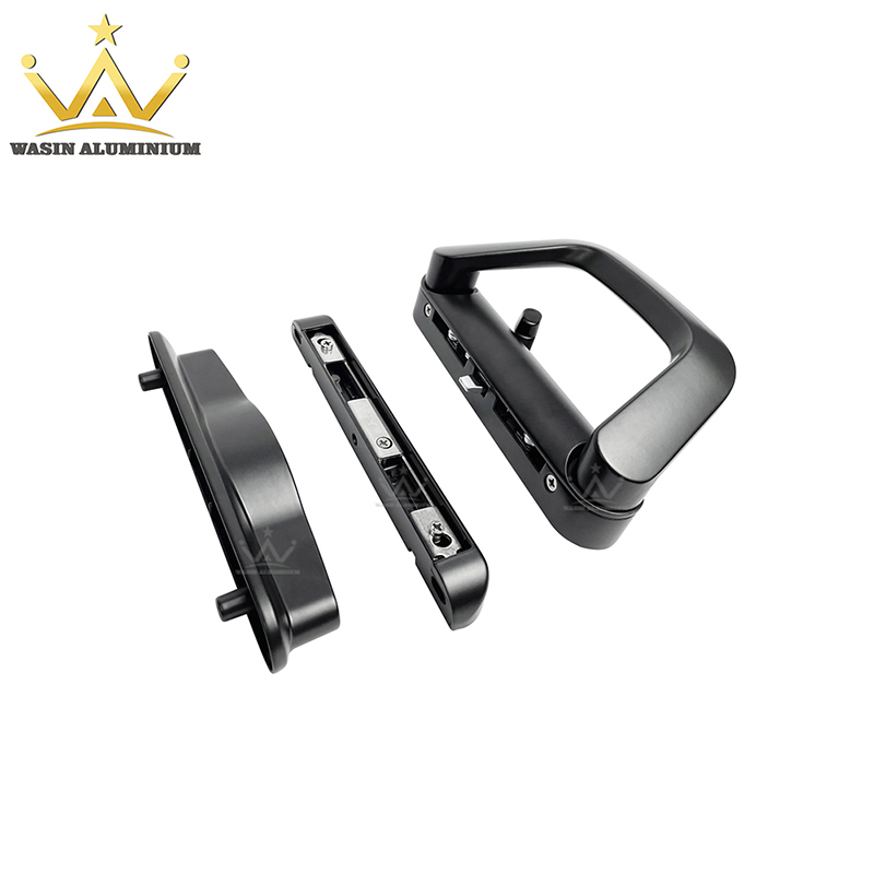 Excellent Appearance Aluminum Hardware Accessories Exterior Sliding Door Lock Handle For South Africa Market