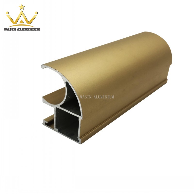 Customized Various Color Aluminum Profile For Sliding Wardrobe From China Factory