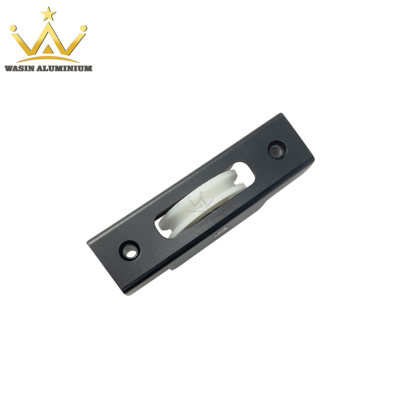 Hot Selling Window Fittings Spray Painting Aluminium Door Pulley Sliding Window Roller With Nylon Wheel