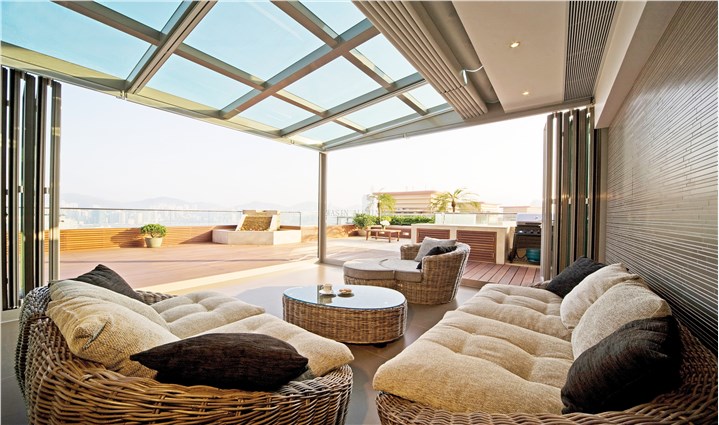 Factory Direct Sale Aluminum Folding Door In Good Price