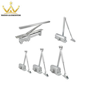 Aluminium Folding Wooden Doors Auto Gate Closing Hinge Different Shapes Fire Exits Automatic Door Closer